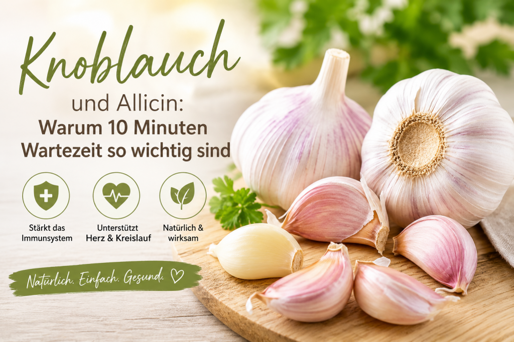Knoblauch und Allicin gesund