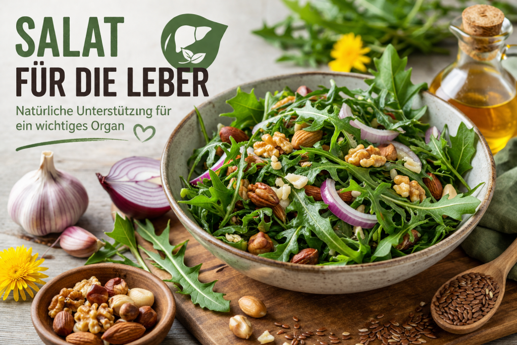Salat für die Leber Gesundheit